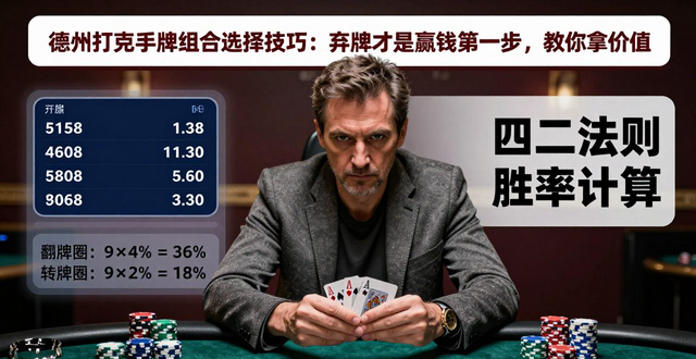 德州扑克手牌组合_德州扑克让牌_德州扑克让牌是弃牌吗