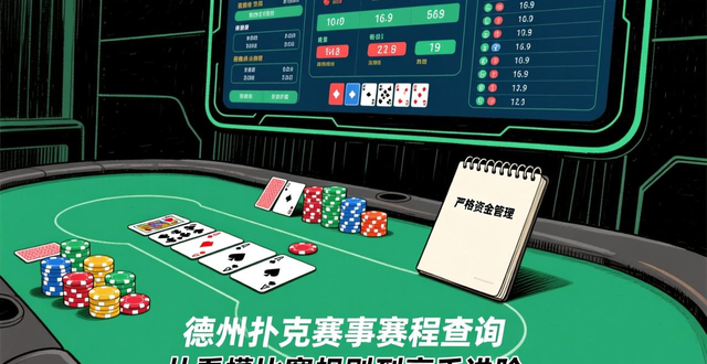 德州扑克赛事赛程_德州赛事扑克赛程表_德州赛事扑克赛程规则