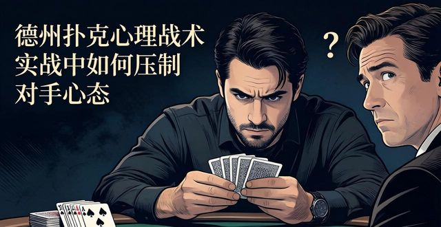 德州扑克心理战术_德州扑克心理战术_德州扑克心理战术