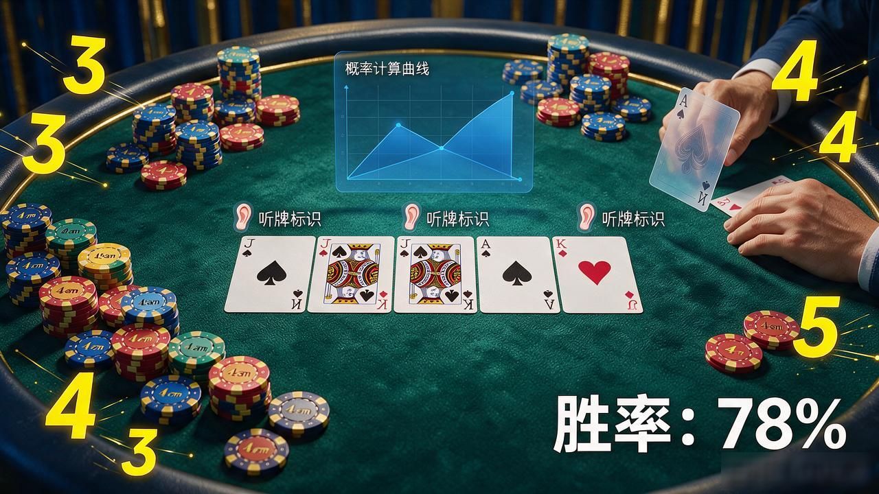德州扑克概率计算_德州扑克牌概率表_德州牌扑克概率计算